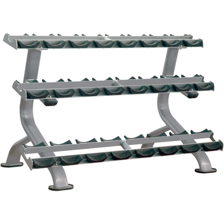 Commercial Grade Large Dumbbell Rack 3 Level